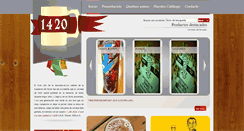 Desktop Screenshot of 1420.es